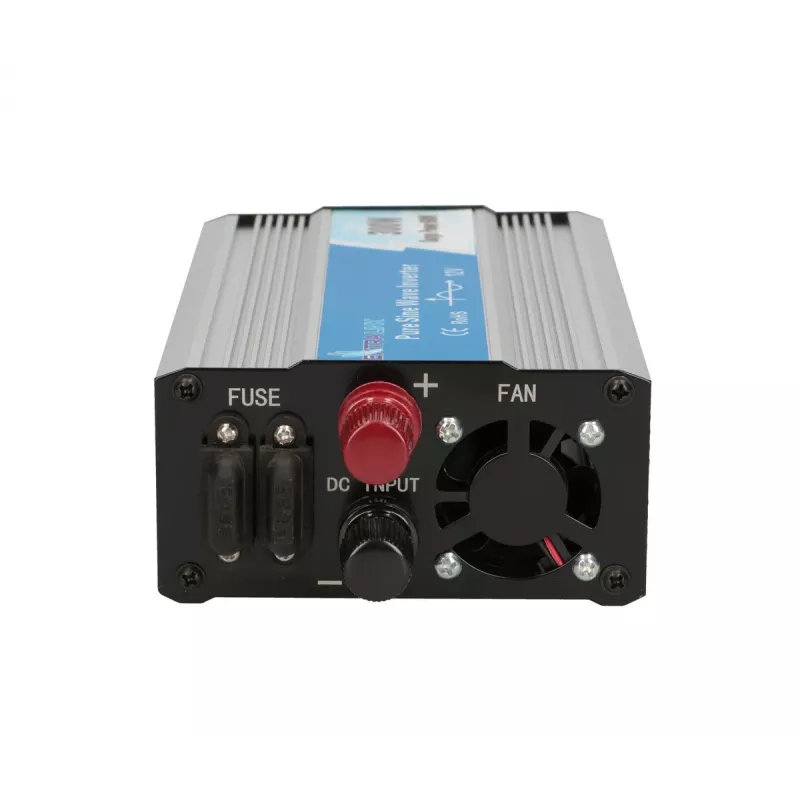 Voltage converter Extralink OPIP-300W 12V 300W pure sine, aluminium housing, active cooling