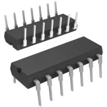 Operational Amplifier IC Texas Instruments LT1014CN — Quad Precision Op-Amp in PDIP-14