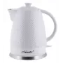 Electric kettle Maestro MR-073 1.5 L 1500 W white, lever control, water level indicator