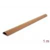 Cable duct DeLOCK 20731 self-adhesive 50 x 13 mm wood look