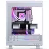 PHANTEKS Evolv X2 Matrix PC-Enclosure, Midi-Tower, E-ATX, Tempered Glass, Matrix LED - White