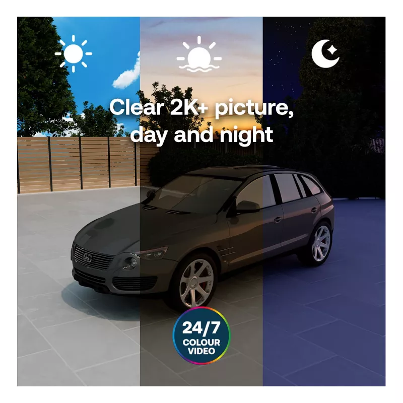ARLO Pro 6 - 2025 Edition - Network Surveillance Camera - Outdoor Area, Indoor Area - weatherproof - Colour (day/night)