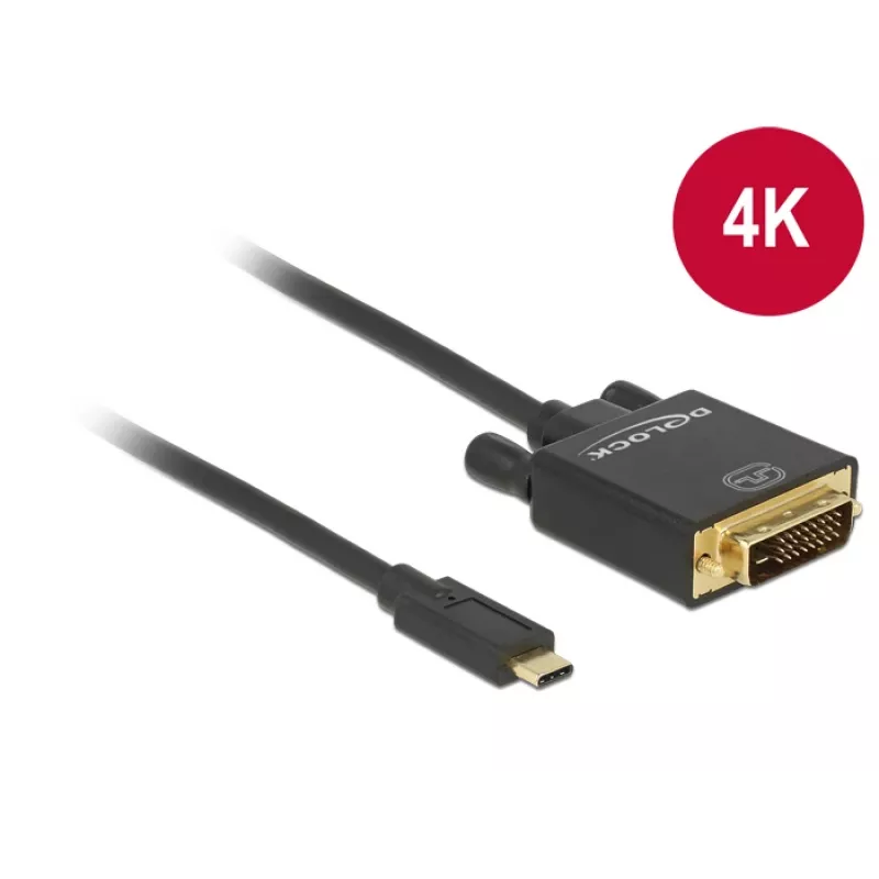 USB-C to DVI Adapter DeLOCK 1m 85320