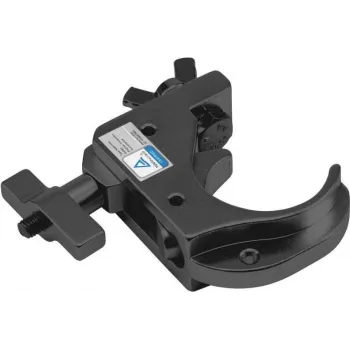 Theater Hook EUROLITE TH50-75 Black — adjustable stage/grip hook for lighting and rigging