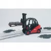 Fork Lift Bruder Linde H30D with 2 Pallets