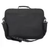 Manhattan Cambridge Laptop Bag 15.6 inch, Clamshell Design, Black, LOW COST, Accessories Pocket, Document Compartment on Back, Shoulder Strap (removable), Equivalent to Targus TAR300, Notebook Case, Three Year Warranty