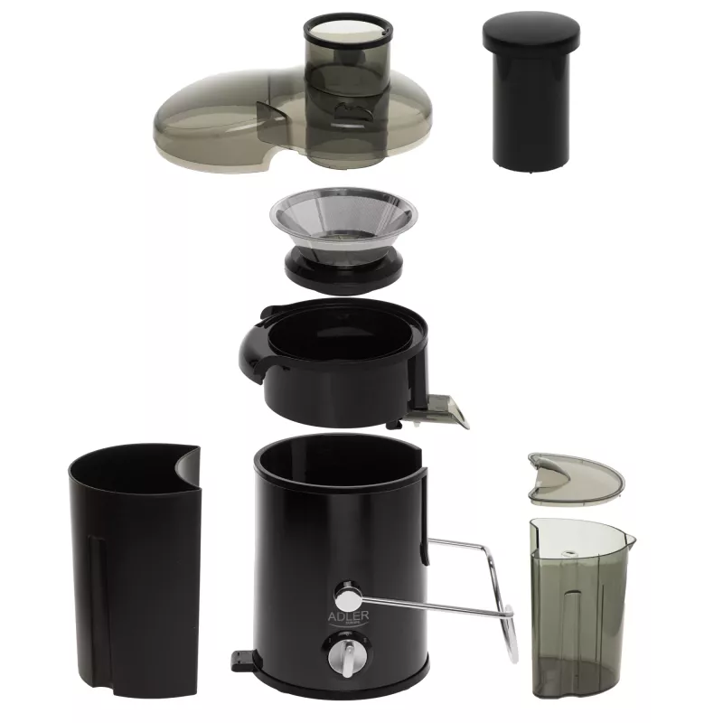 Centrifugal juicer Adler AD 4132 600 W Black Stainless steel