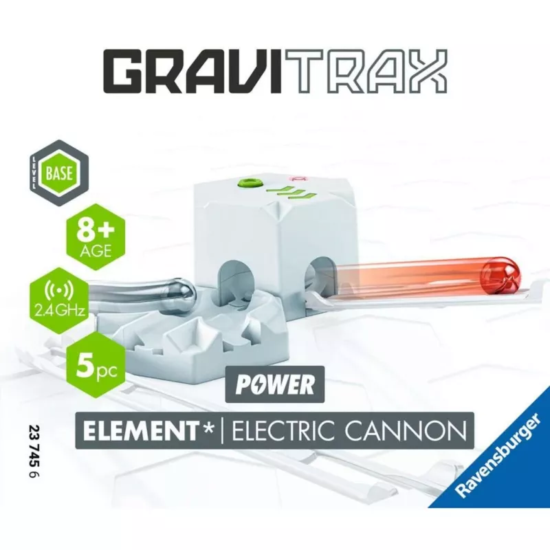 Ravensburger GraviTrax Element Electric Cannon track add-on for GraviTrax marble run
