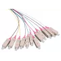 LOGON LFP035 InfiniBand/Fibre Optic Cable 2 m 12x SC Multicolour (LFP035)