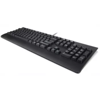Wired Lenovo Preferred Pro II Full-size USB Keyboard, QWERTY, Romanian layout, Black, Wrist rest