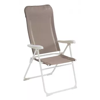Camping chair Outwell Cromer Toffee Tint — 2‑leg, 120 kg capacity, 730×610 mm, 5 kg