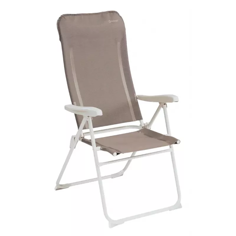 Camping chair Outwell Cromer Toffee Tint — 2‑leg, 120 kg capacity, 730×610 mm, 5 kg