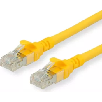 Networking Cable ROLINE Cat6a 1.5m Yellow U/UTP
