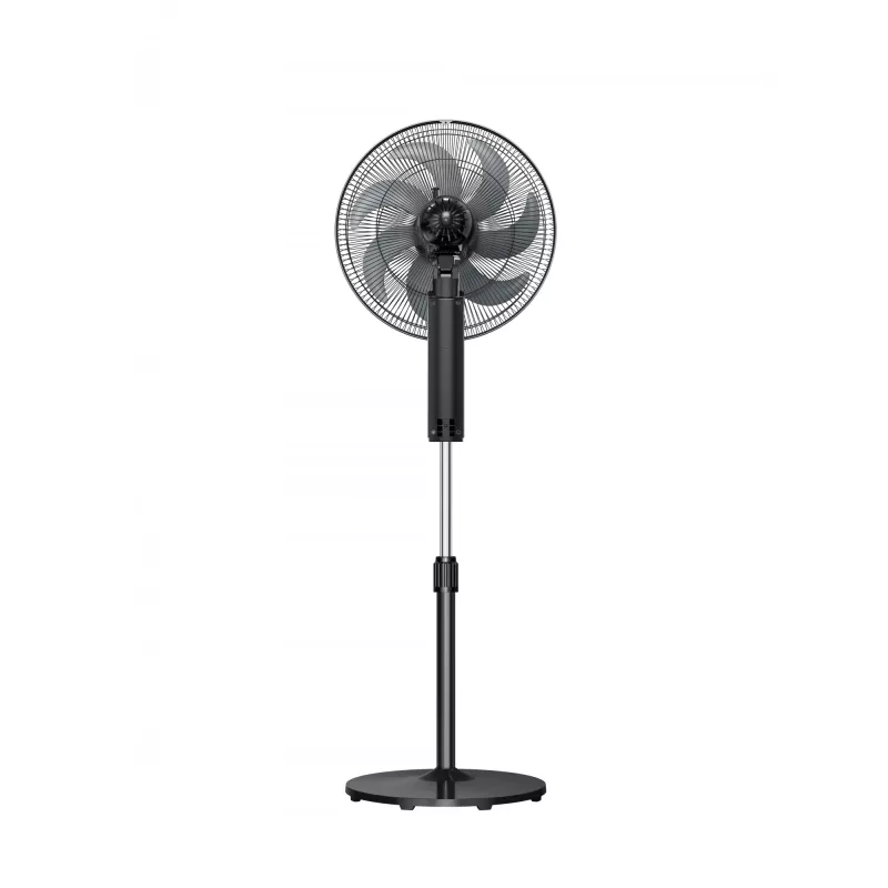 Floor blade fan Midea FS40-23MT — 3 speeds, timer 2 h, 50 W, 220–240 V, white, 1300 mm height