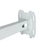 Wall mount AVTEK WallMount Next 1200 — steel, white, telescopic, 360° swivel, tilt ±42°, max load 20 kg