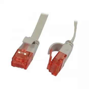 Patch cable RJ45 - CAT6 250Mhz - 2m gray - UTP(U/UTP) - PVC - flat - Synergy 21 -