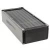 Radiator block Aqua-Computer 33706 — aluminium/copper/stainless steel, 320×140×73 mm, grey/silver