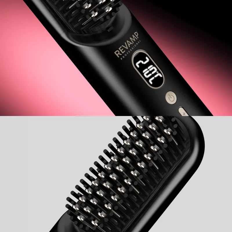 Revamp BR-1950 Straight & Go cordless ionic hot brush