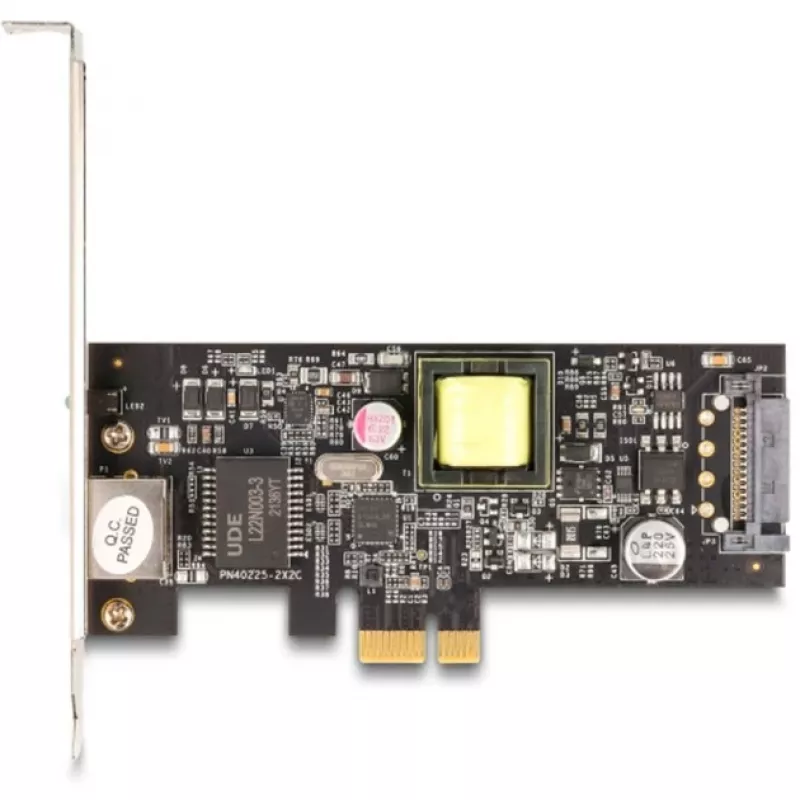 DeLOCK 88506 PCI Express x1 network card, 1 x RJ45 2.5 Gigabit LAN PoE+