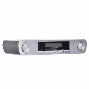 Kitchen radio BLAUPUNKT KR14BT with Bluetooth, FM, LED display, 2x0.8W, mains/battery, grey