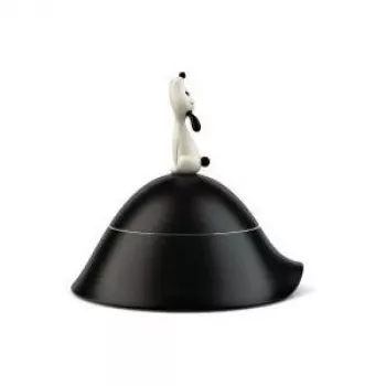Alessi Hundenapf Lula black AMMI19 B