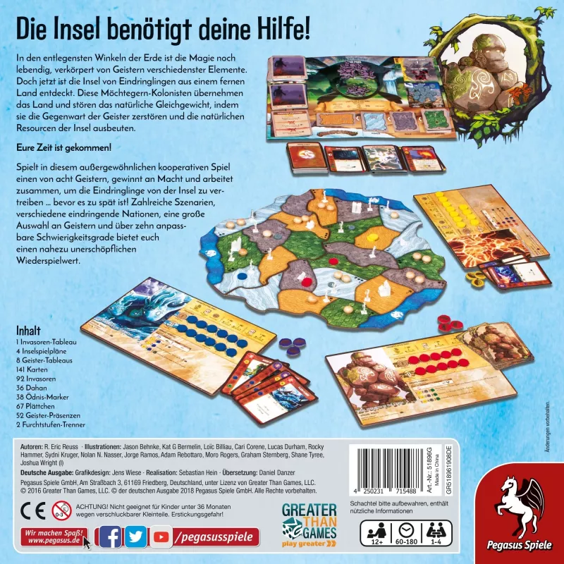 Spirit Island, Board Game
