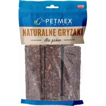 Dog treats PETMEX Deer Stripes chew strips 200 g — venison, grain-free, adult dogs