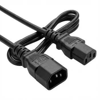 Power cable Bachmann 356.1258 Black 3 m C14 C15 coupler