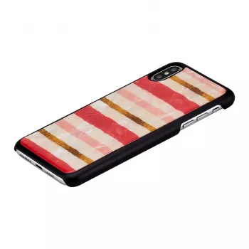 Phone case iKins for iPhone XS Max — black, short cake design