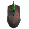 Gaming mouse A4Tech BLOODY A60 — optical, ambidextrous, 6200 DPI, USB Type-A, 8 buttons, black