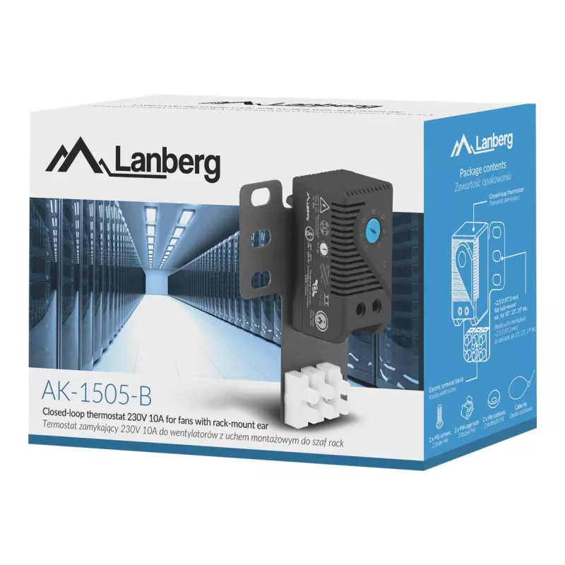 Thermostat Lanberg AK-1505-B Grey