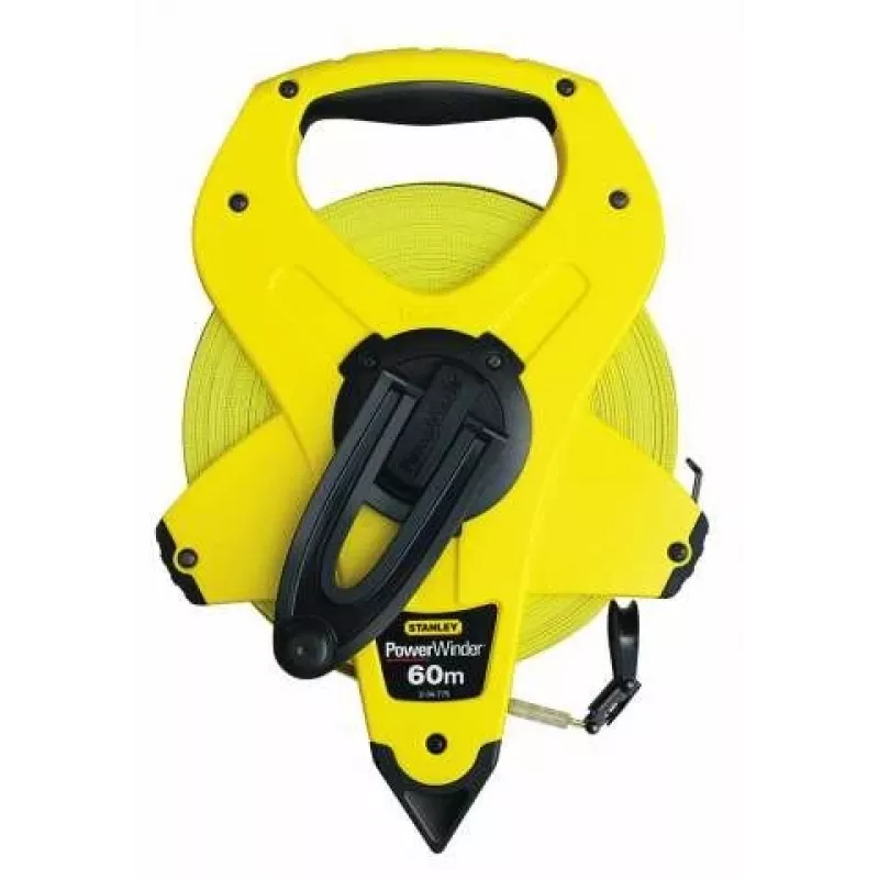 Measuring tape reel STANLEY ST-2-34-775 60 m fiberglass — hand reel for long-distance measurement