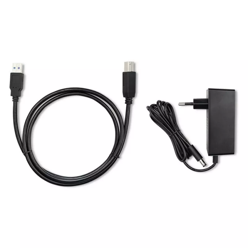 Qoltec 50309 HDD SSD 2.5 3.5 docking station | SATA III | USB 3.0 | Super speed 5Gb/s | with Clonning function