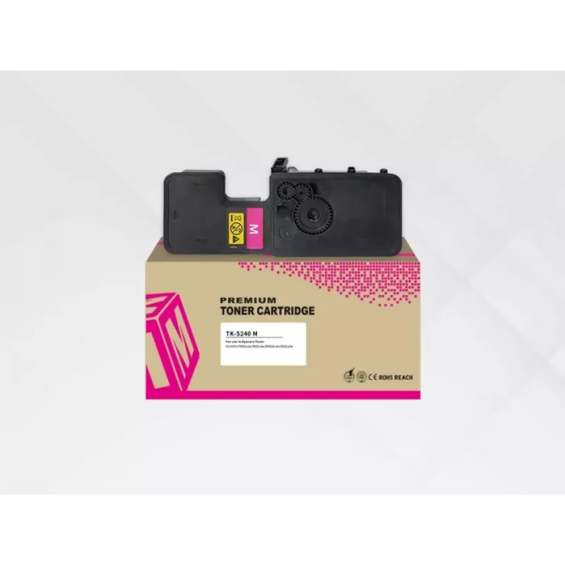 Toner cartridge HYB for Kyocera TK-5240M magenta, compatible with ECOSYS P5026C/M5526C series