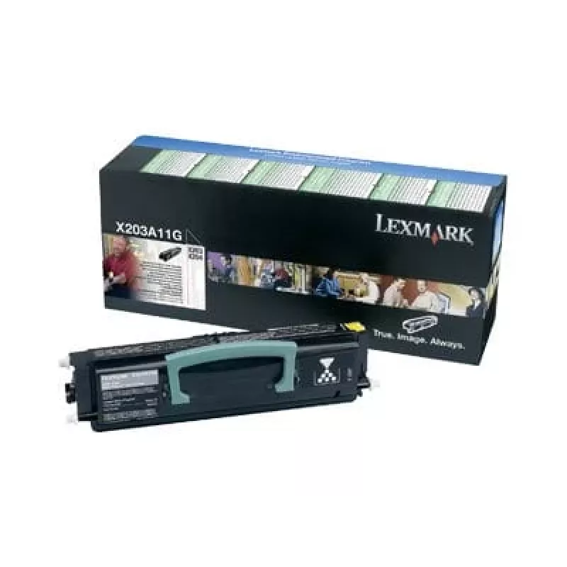 Lexmark Toner X203A11G - Black - Capacity: 2.500 Pages (X203A11G)