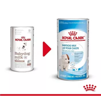 Powder milk for puppies Royal Canin Babydog Milk 400 g — poultry flavor, 33% protein, 39% fat, vitamins and minerals