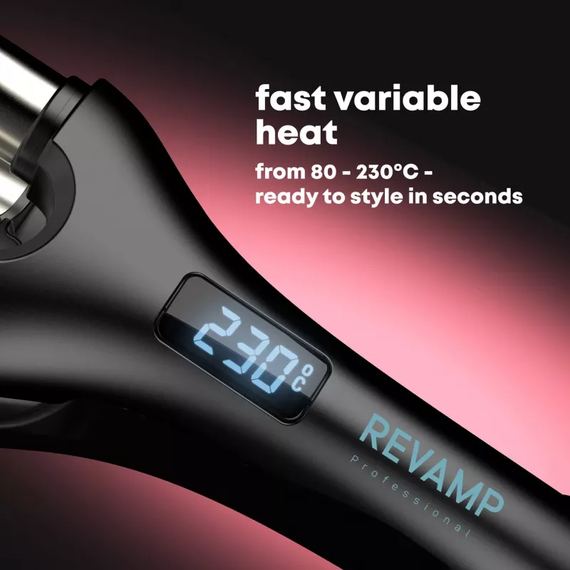 Hair curler and straightener Revamp Wave Define Styler WV-1750-EU 2-in-1