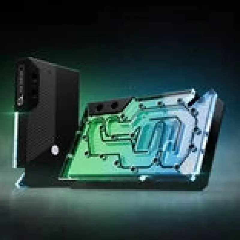 GPU Water Block ek water blocks EK-Quantum Vector³ FE RTX 5090 — Acrylic Top