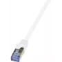 Networking Cable LogiLink CQ4031S RJ-45 Cat7 1m White