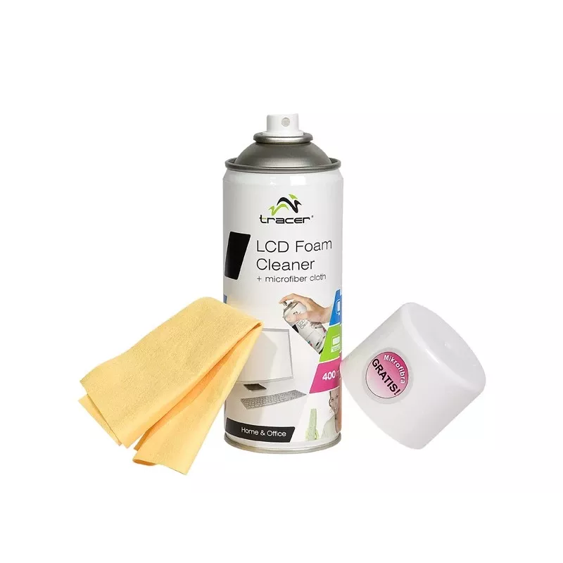 LCD Foam Cleaner 400ml+ microfiber cloth