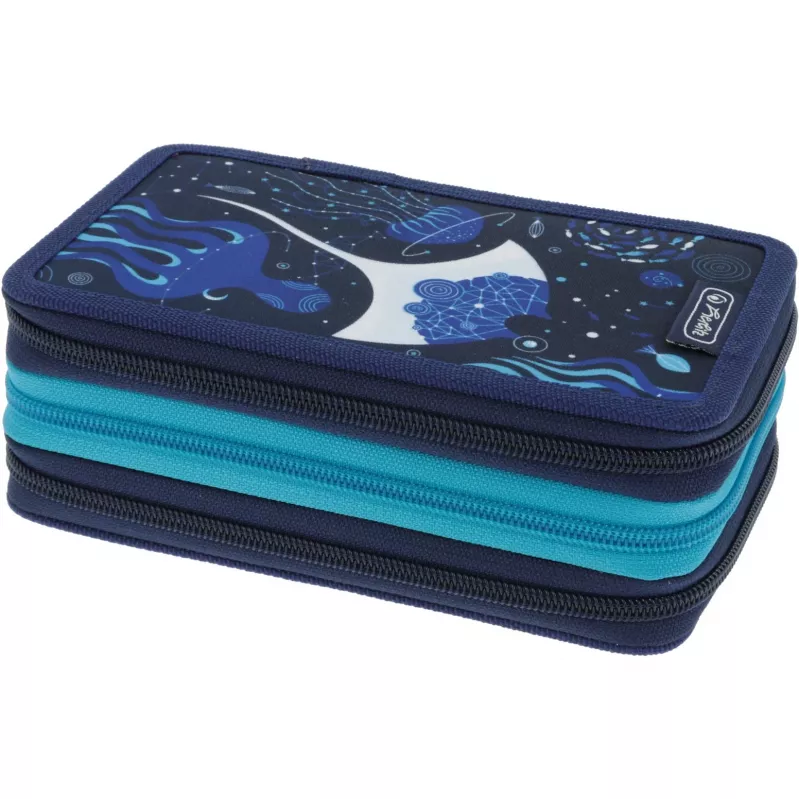 Herlitz TriCase Deep Ocean 31 pcs Blue Polyester 190x70x115 mm