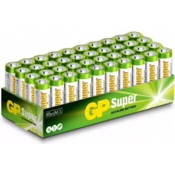 GP Batteries Super Alkaline 15A/LR6 Disposable Battery AA Alkali (151376)