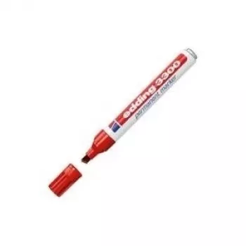 Permanent Marker Bullet Tip Edding 3300 Red