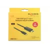 DeLOCK 85256 video cable adapter 2 m USB Type-C DisplayPort Black