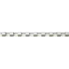 Fellowes - 12 mm - 21 rings - A4 (210 x 297 mm) - 80 Sheets - White - 100 pc(s). Plastic Binding Comb - for Fellowes Galaxy 500, Orion 500, Pulsar+ 300, Quasar+ 500, Star 150,