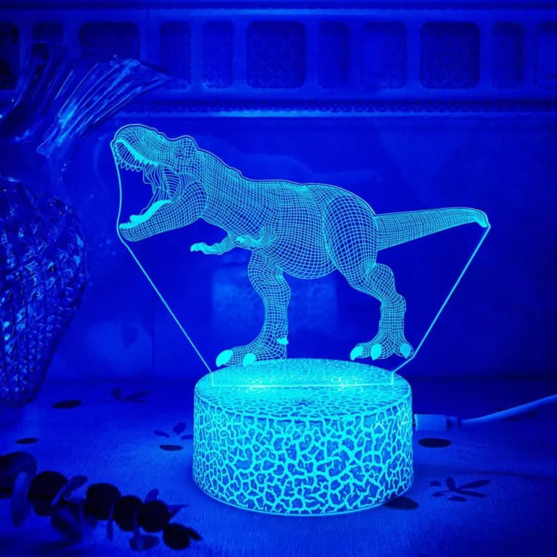 Table LED lamp MANTA SNL117RGB RGB 3D dinosaur light decoration
