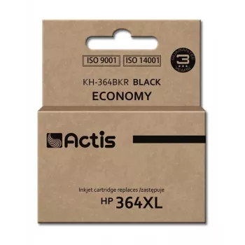 Ink cartridge ACTIS KH-364BKR compatible for HP 364XL Black, 20 ml pigment, Standard Yield, 550 pages