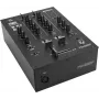 DJ Mixer Omnitronic PM-222P 2-Channel with Player, compact 2-channel mixer with built-in media player