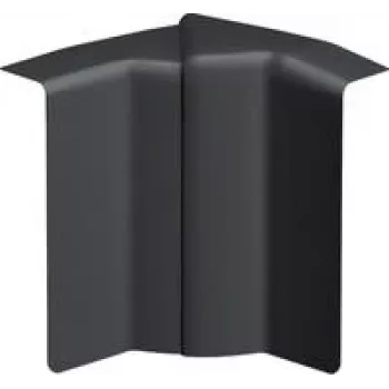 Hager Tehalit SL inside corner VDI SL20080, graphite black, RAL 9011 adjustable, 83° - 135°, Material: PC/ABS Halogen-Free (SL2008049011)