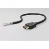 Goobay 61296 - High Speed HDMI Kabel mit Ethernet-Winkelstecker 4Ka60Hz 2.0 - Kabel - Digital/Display/Video
